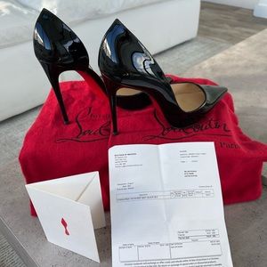 Christian Louboutin IRIZA 100 patent heels